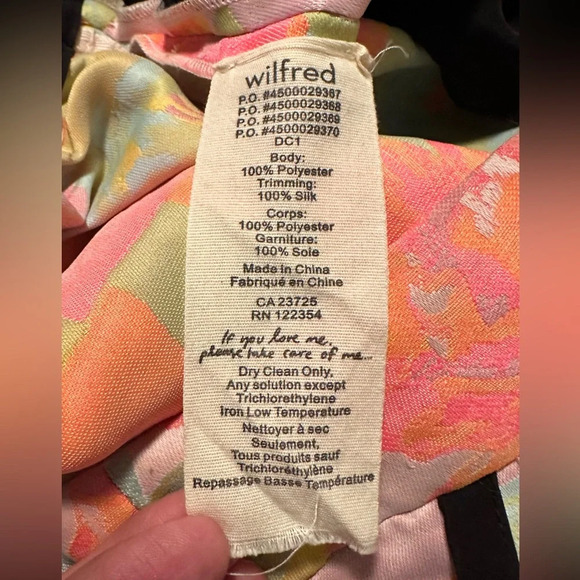 Wilfred Aritzia Palais Neon Floral Jacquard Shorts 4 - Picture 7 of 7